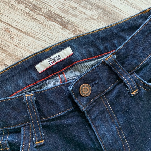 TOMMY HILFIGER Denim Straight Leg Jeans 26 0 EUC - Picture 7 of 8